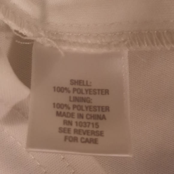 Dress Barn Cream and Blue Chevron Midi Dress - Picture 9 of 9